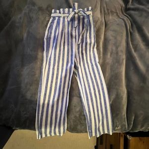 Jcrew paper bag trousers